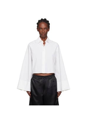 MM6 Maison Margiela White Cotton Shirt