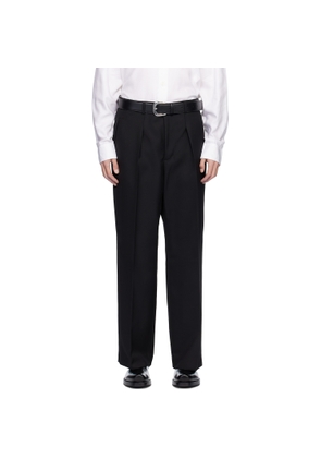 Second/Layer Black Saico Trousers