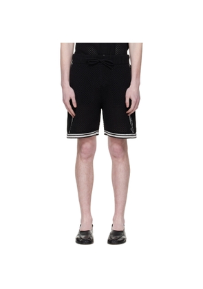 Casablanca Black Mesh Shorts