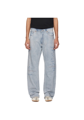 MM6 Maison Margiela Blue 5 Pockets Jeans