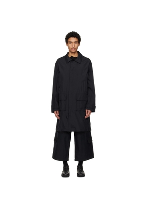 Y-3 Black Nylon Parka