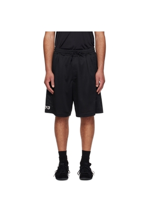 Y-3 Black Mesh Shorts