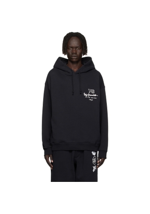 Y-3 Black Graphic FT Hoodie