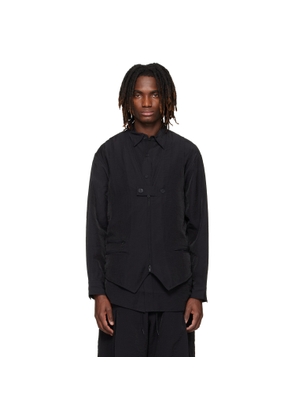 Y-3 Black Tailored Vest