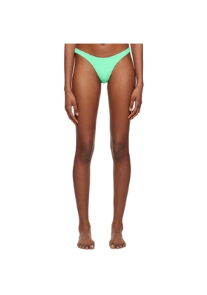 alexanderwang.t Green Jacquard Bikini Bottom
