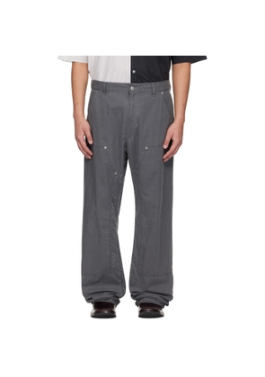 MM6 Maison Margiela Gray 5 Pockets Jeans