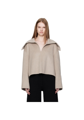 Nanushka Gray Maxe Sweater