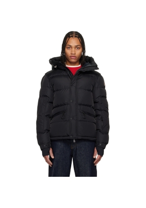 Moncler Grenoble Black Kasanka Hooded Down Ski Jacket
