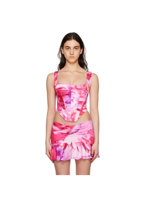 Miaou Pink Campbell Corset