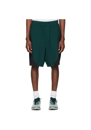 Y-3 Green Ultralight Woven Shorts