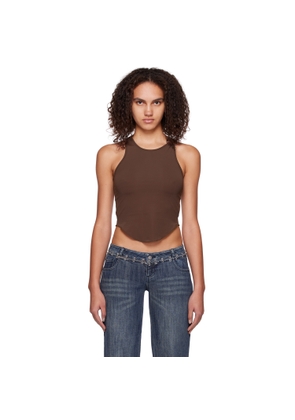 Miaou Brown Hannah Jewett Edition Bobbi Tank Top