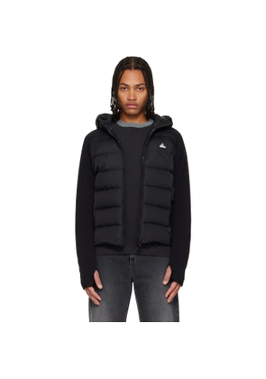 Moncler Grenoble Black Maglia Down Jacket