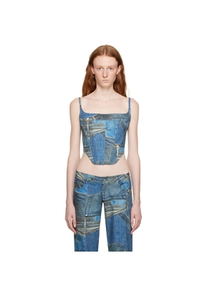 Miaou Blue Venus Camisole
