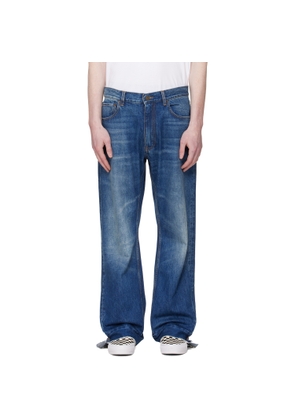 VETEMENTS Blue Bootcut Jeans