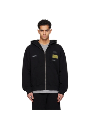 MM6 Maison Margiela Black Label Patch Hoodie
