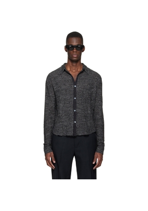Stockholm (Surfboard) Club Black Knitted Shirt