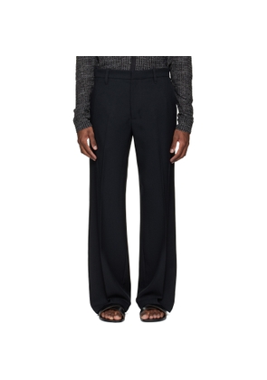 Stockholm (Surfboard) Club Black Tailored Bootcut Trousers