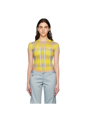 Miaou Yellow Peri Corset