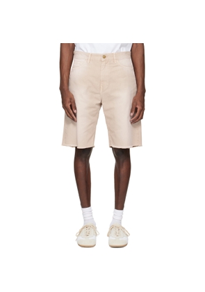 Stockholm (Surfboard) Club Beige 5-Pocket Chino Shorts