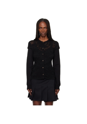 OUR LEGACY Black Heat Longsleeve Cardigan