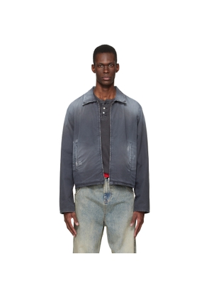 Stockholm (Surfboard) Club Black Cotton Logo Jacket