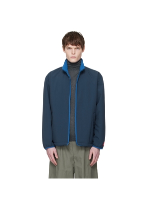 The North Face Navy TNF Red Box Fleece Reversible Jacket