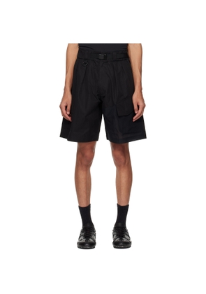 Y-3 Black UT Wideleg Cargo Shorts
