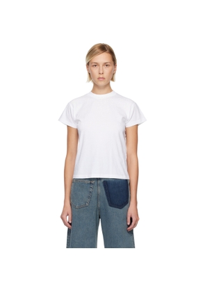 MM6 Maison Margiela White Cotton Jersey T-Shirt