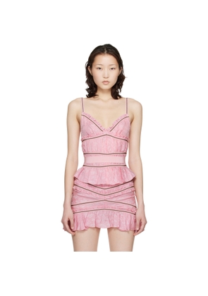 KNWLS SSENSE Exclusive Pink Freya Camisole