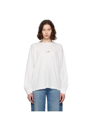 MM6 Maison Margiela White Cotton T-shirt