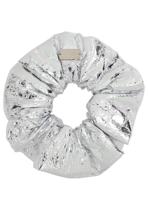 MM6 Maison Margiela Silver Scrancy Scrunchie