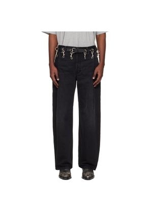VETEMENTS Black Cut Jeans