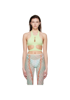 Rui SSENSE Exclusive Green Halter Sport Bra