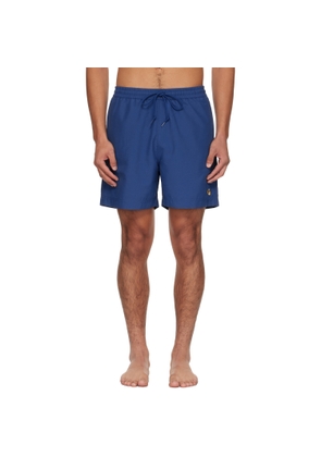 Carhartt Work In Progress Blue Chase Swim Shorts