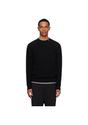 Moncler Black Crew Neck Sweater