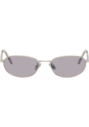 RETROSUPERFUTURE Silver Uovo Sunglasses