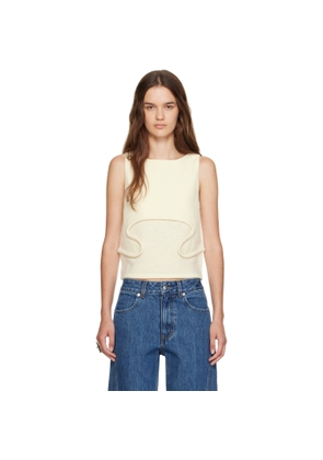 Eckhaus Latta Beige Pallas Tank Top