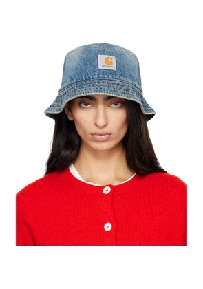 Carhartt Work In Progress Blue Aden Bucket Hat