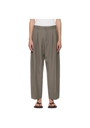 Studio Nicholson Khaki Line Trousers