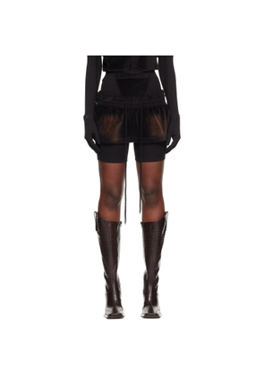 KNWLS Black Paris Skort