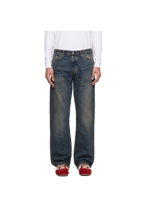 HOPE Blue Relaxed Bootcut Rush Jeans