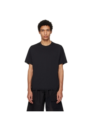 Y-3 Black Running Short Sleeve T-shirt