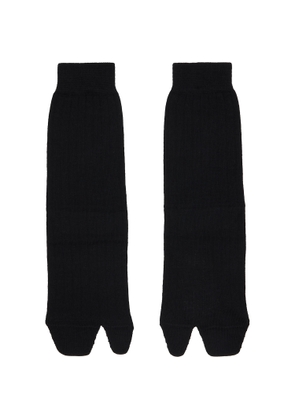 Maison Margiela Black Tabi Socks