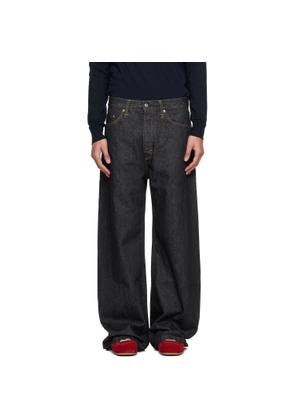 HOPE Gray Wide-Leg Skid Jeans