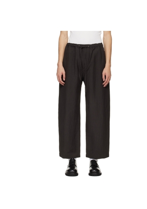 Studio Nicholson Black Sonny Trousers