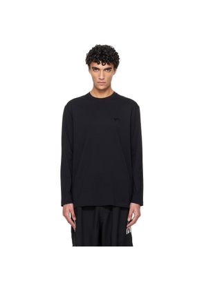 Y-3 Black Logo Long Sleeve T-shirt