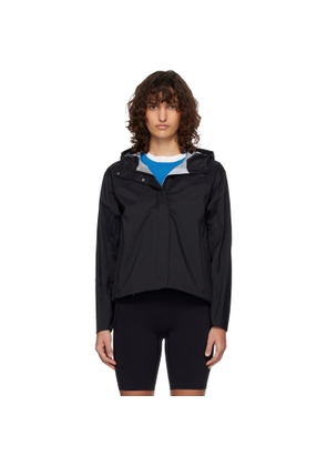 The North Face Black Voyage Rain 3L Hooded Rain Jacket