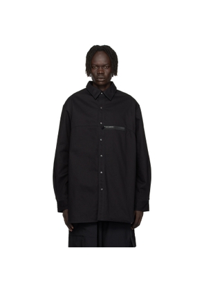 Y-3 Black UT Twill Overshirt