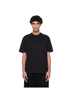 Y-3 Black Regular Short Sleeve T-shirt