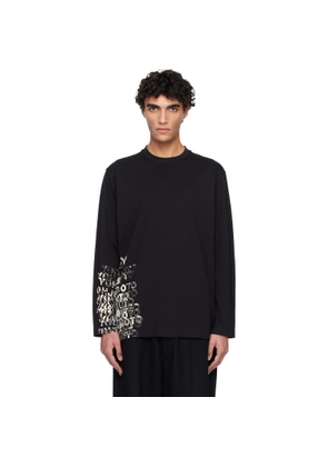 Y-3 Black GFX Long Sleeve T-shirt